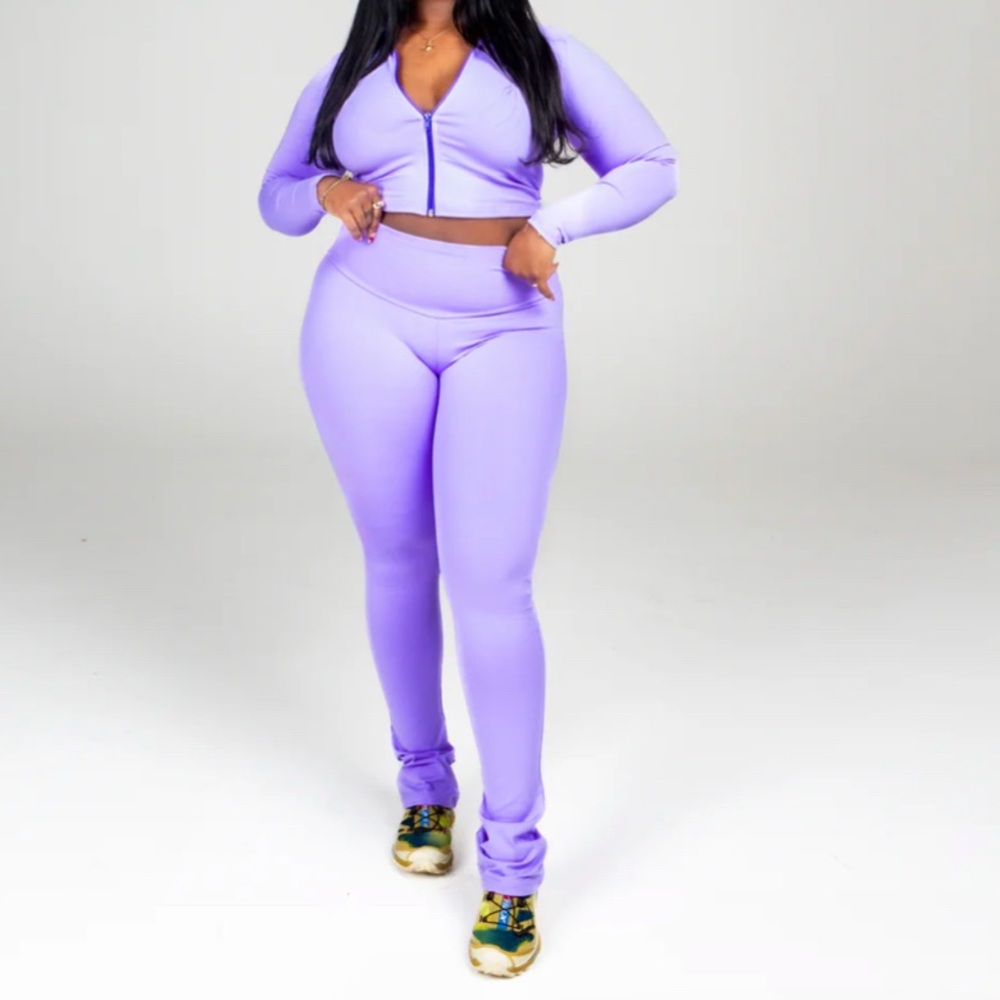 Stript Ultraviolet Stacked Leggings